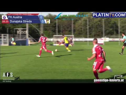 05.07.17 FK Austria Wien - Dunajska Streda - Highlight  (1. HZ / 08:24) am 05.07.2017 18:42