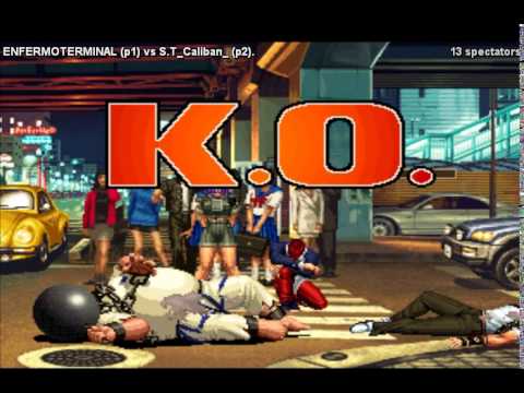 KOF98 GGPO - ENFERMOTERMINAL  vs S.T_Caliban_ [05-12-2014]