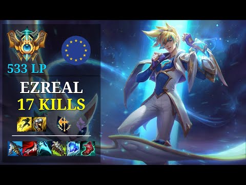 Ezreal Mid vs Yone - 17 kills - Tazaku EUW Challenger (533 LP) Patch 11.3