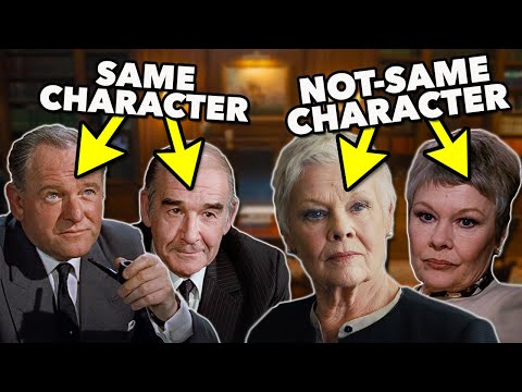 The Messy Casting History of M in the James Bond Films