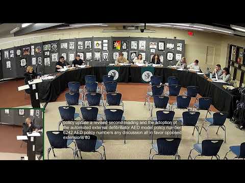 December 9,  2025 Regional School Committee Meeting
