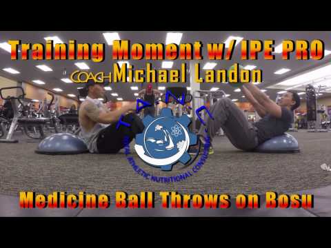 (ABS) Partner assisted Medicine Ball throws