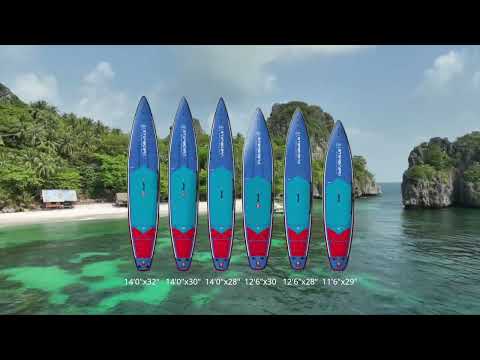 Starboard SUP Touring Inflatable Paddle Board Pump Up and Explore