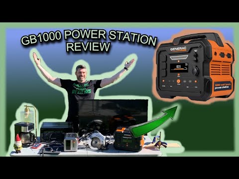 Generac GB1000 Portable Power Station Generator REVIEW | Unboxing and 15 Tests! I test Everything!