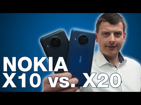 Nokia X20 vs. Nokia X10 (deutsch)