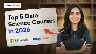 Top 5 Data Science Courses In 2026 | Top 5 Best Ranked Online Data Science Courses  | Simplilearn