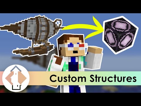 How to Create CUSTOM STRUCTURES in Minecraft 1.16