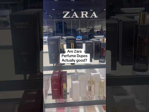 Does Zara Make Good Perfume Dupes? 👀 Part 1 #nicheperfume #fragrance #perfume #nichefragrance