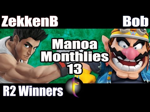 MM13 Singles: SSB Wii U - WR2 - ZekkenB vs Bob