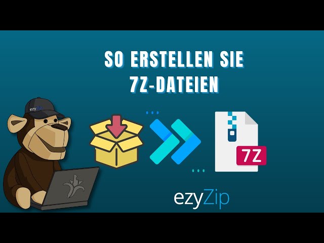 So erstellen Sie 7Z-Archive online