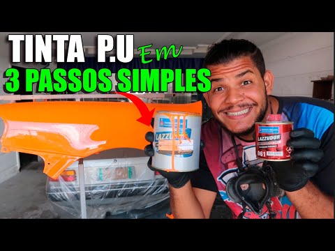 TINTA PU EM 3 PASSOS SIMPLES - FÁCIL e RÁPIDO! APROVADO