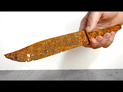 Rusty WW2 Trench Knife Get's A New Life!