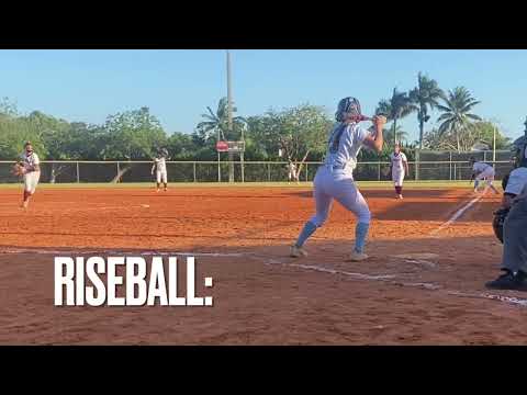 Pitching highlights/ Destiney Ortega (2027) P/1b/3b