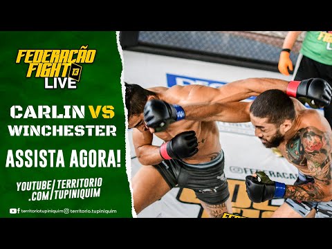 Carlin Soares vs Winchester - Federação Fight 13 Live