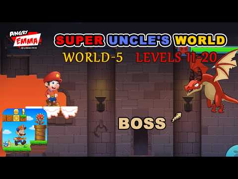 Super Uncle's World - World 5 Level 11-20 + BOSS