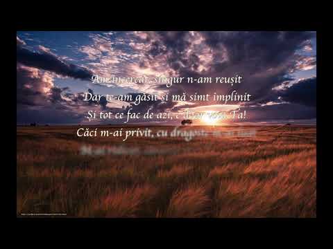 Naomi Sturza- Tata, fac voia Ta |Lyric Video|