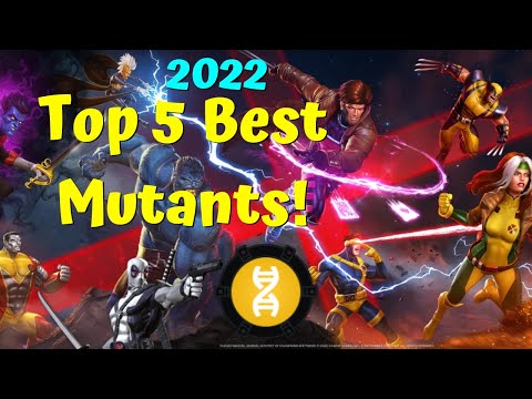 Top 5 Best Mutant Champions In MCOC Ranked! 2022 Edition! My Opinion! - Marvel Contest of Champions