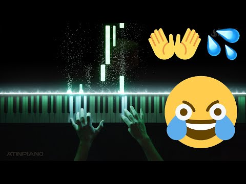 Minecraft: Playing Wet Hands with wet hands (Piano Tutorial)