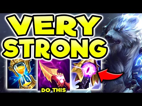 VOLIBEAR TOP SHREDS ANYTHING IT SEES (UNSTOPPABLE BEAST) - S12 Volibear TOP Gameplay Guide