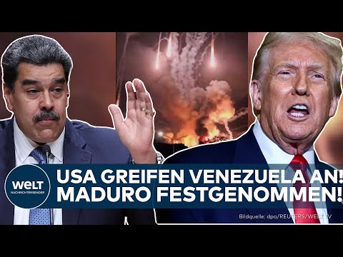 VENEZUELA: Ausnahmezustand ausgerufen! – USA nehmen Maduro nach Angriff fest!