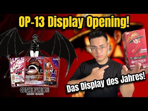 I'm opening the best One Piece set of 2025! OP13 Opening - One Piece TCG German