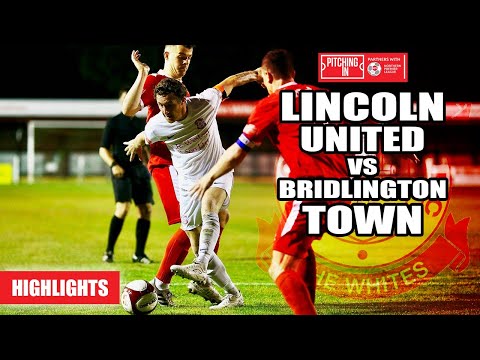 Lincoln United vs Bridlington Town - The Pitching In Northern Premier League | Highlights
