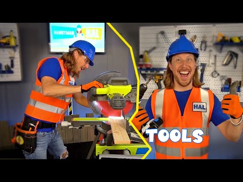 Tools are Cool, Tractor Song, and Music for Toddlers | Awesome Kid Songs - Kingdom Kids Zone, Sing With Me - Handyman Hal - Music for Kids