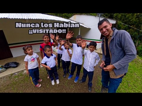 Una Escuela en Medio de la Selva| Nunca los Habían Visitado