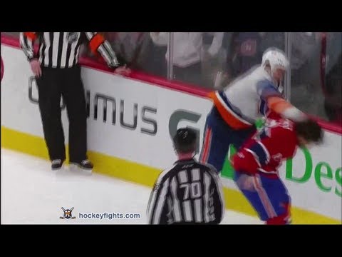 Joe Finley vs Brandon Prust Feb 21, 2013