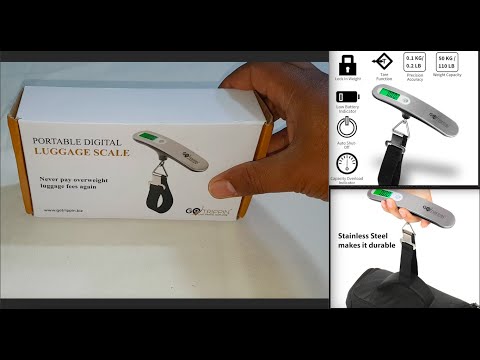 Portable Electronic Luggage Weighing Scale