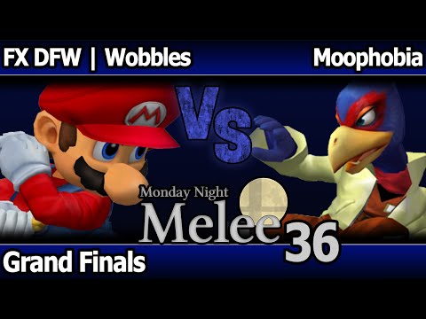 MNM 36 Melee - FX DFW | Wobbles (Mario) vs Moophobia (Falco) - Grand Finals