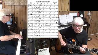 Close Enough For Love - Jazz guitar &amp; piano cover ( Johnny Mandel )