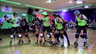 preview picture of video 'roller derby: Muscogee @ Rome'