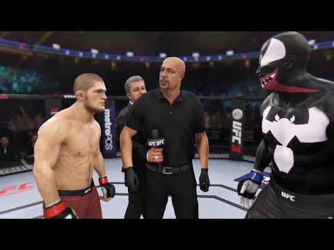 Khabib Nurmagomedov vs Venom (EA Sports UFC 3) - CPU vs CPU
