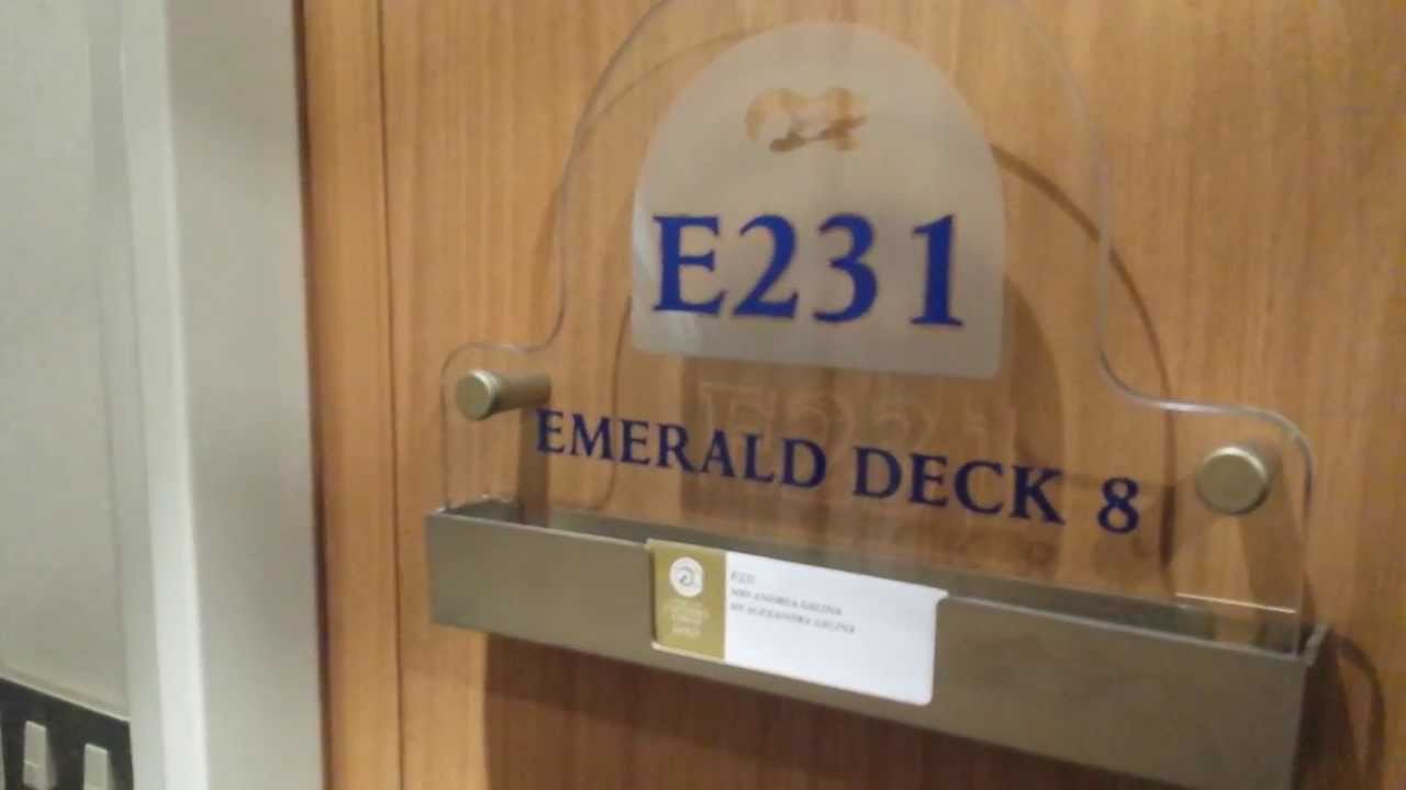Caribbean Princess - Cabin E231 - Video 1