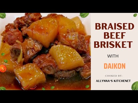 Braised Beef Brisket With Daikon
