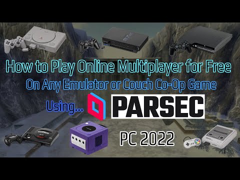 How to Play Online Multiplayer for Free on ANY Emulator or Couch Co-op Game - Parsec Set Up Guide