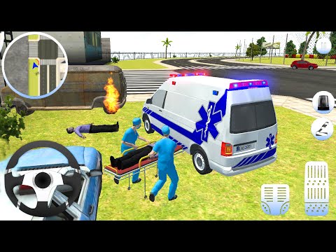 Ambulance Simulator 2021 Emergency Van Easy Driving Games – Android Gameplay