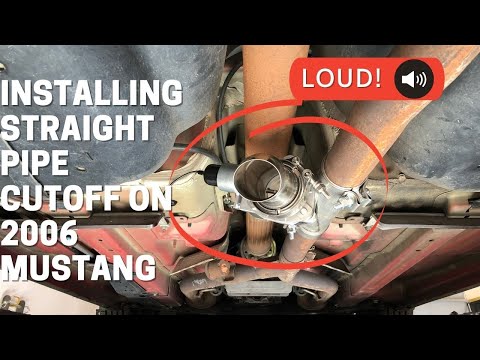 Installing Granatelli Electric Exhaust Cutout System on my 2006 Ford Mustang S197 | LOUD!!!