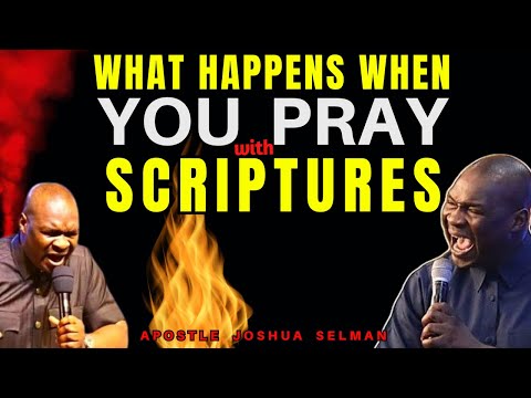 YOU MUST LEARN HOW TO DECLARE SCRIPTURES WHILE PRAYING| Apostle Joshua Selman