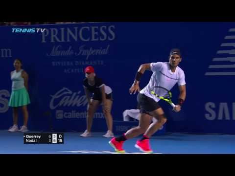 Querrey beats Nadal in 2017 ATP Acapulco final