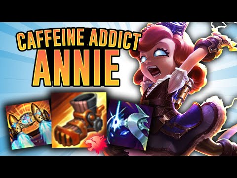 CAFFEINE ADDICT ANNIE MID?! - League of Legends