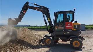 Volvo EW60E with 5 buckets ホイールエキスカベータ | 画像 4 - Machineryline
