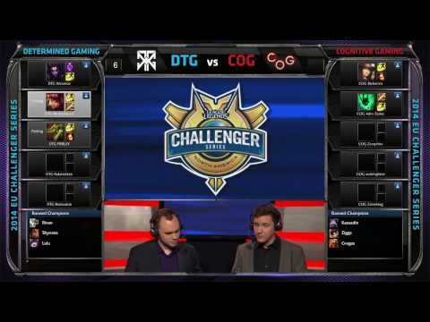 Determined Gaming vs Cognitive Gaming | Game 1 Semi Final NA Challenger Series #1 | DTG vs COG G1