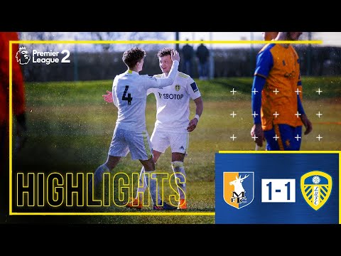 Highlights: Mansfield Town U23 1-1 Leeds United U23 | Whites progress in PL cup