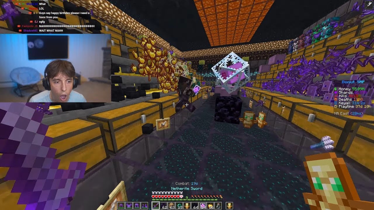 Minecraft's Most Expensive Base Raided Live