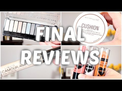 UPDATE First Impressions February Final Reviews | Wet n Wild, Rimmel, Catrice and Maybelline Video