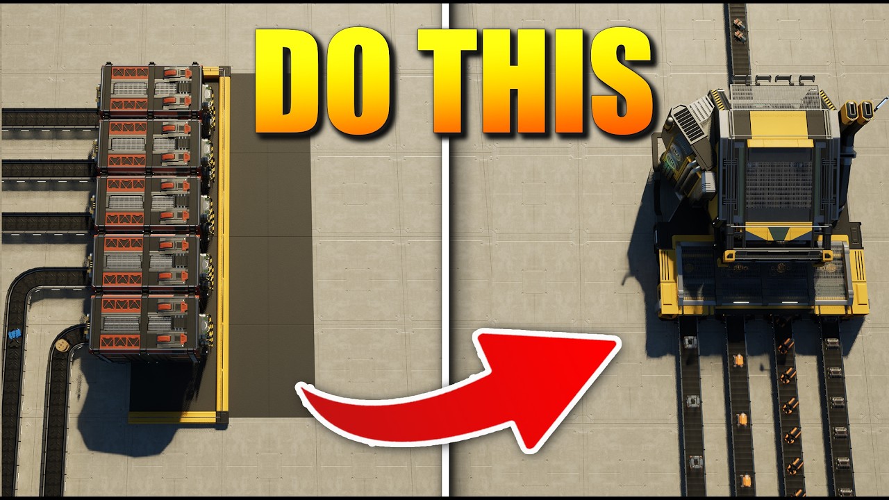 When To Use Storage for Production - Satisfactory Guided Playthrough