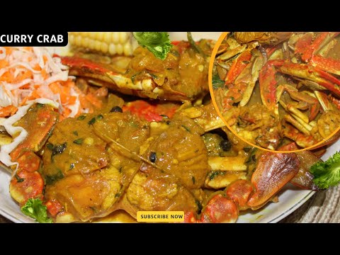 HOW TO COOK CURRY CRAB | Jamaican Style Curry Crab
