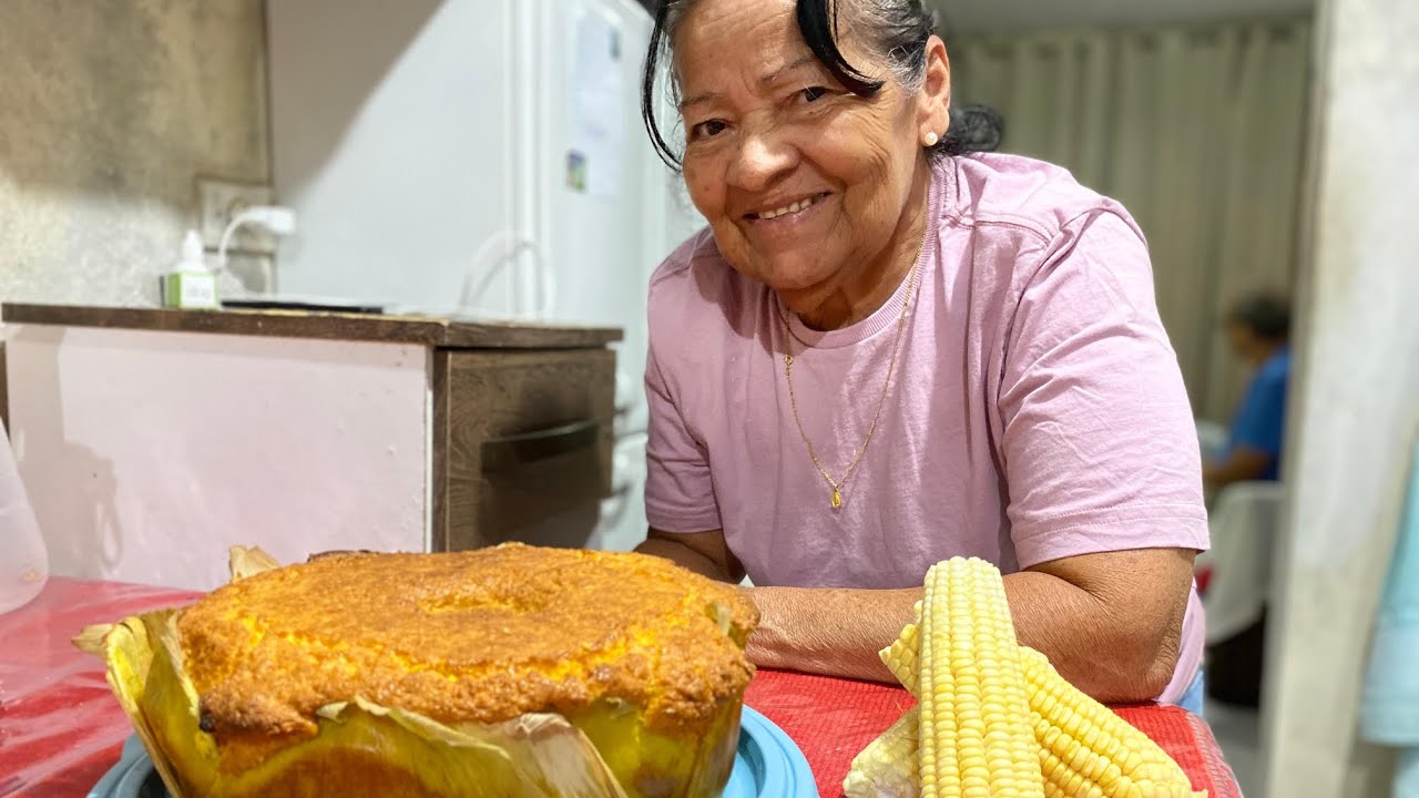 RECEITA JUNINA: BOLO DE MILHO VERDE